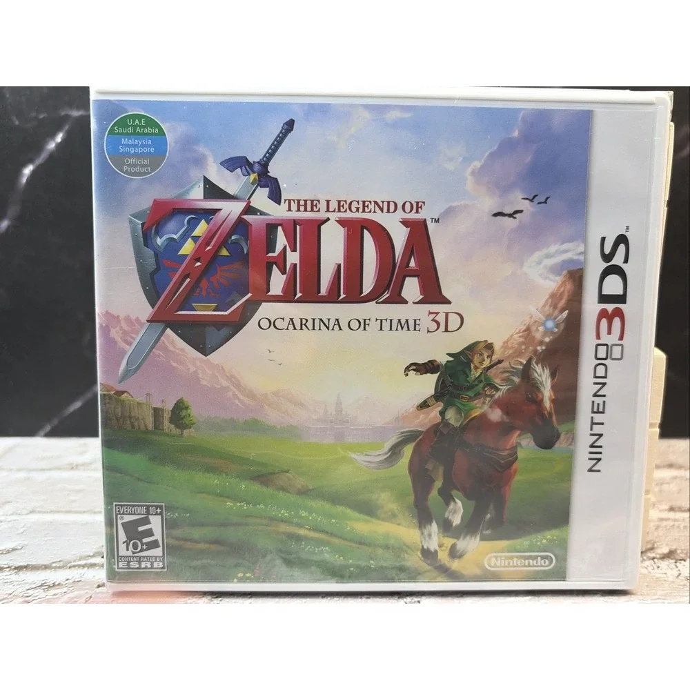The Legend of Zelda: Ocarina of Time 3D (Nintendo 3DS, 2011) BRAND NEW - SEALED